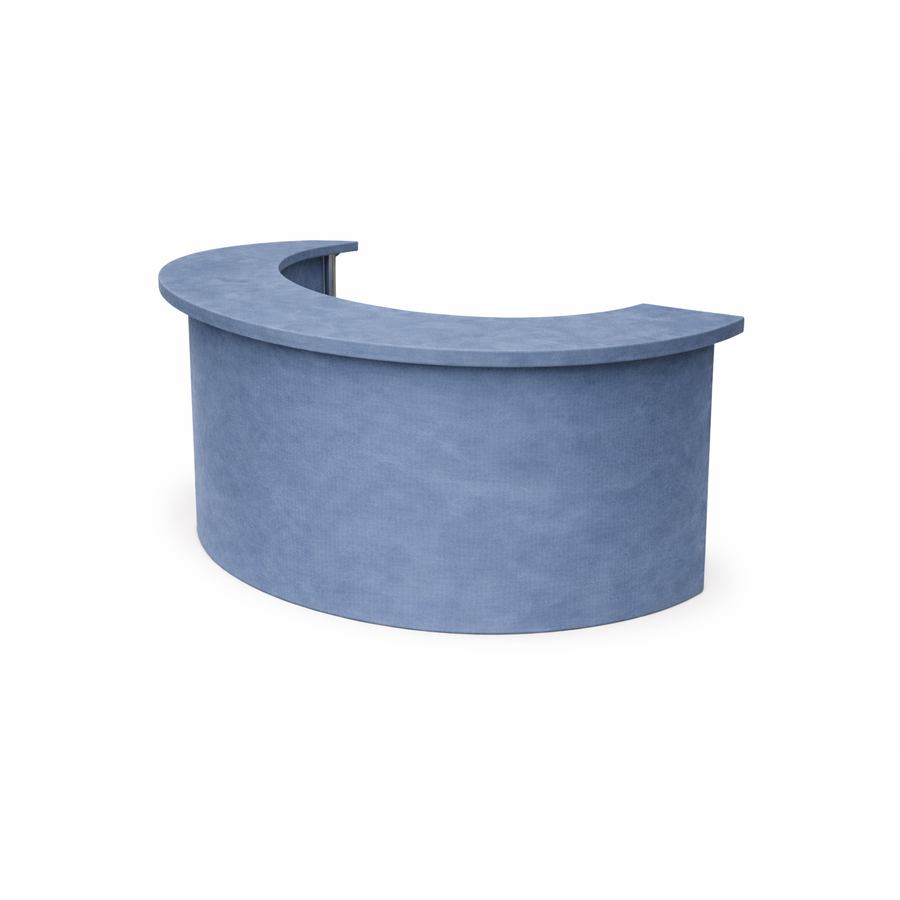 Барная стойка "Луна" 360 голубой бархат - Фото миниатюра 2