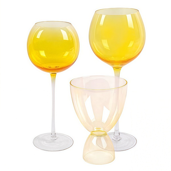 Набор бокалов "Рона & Ми Ми" лимонный