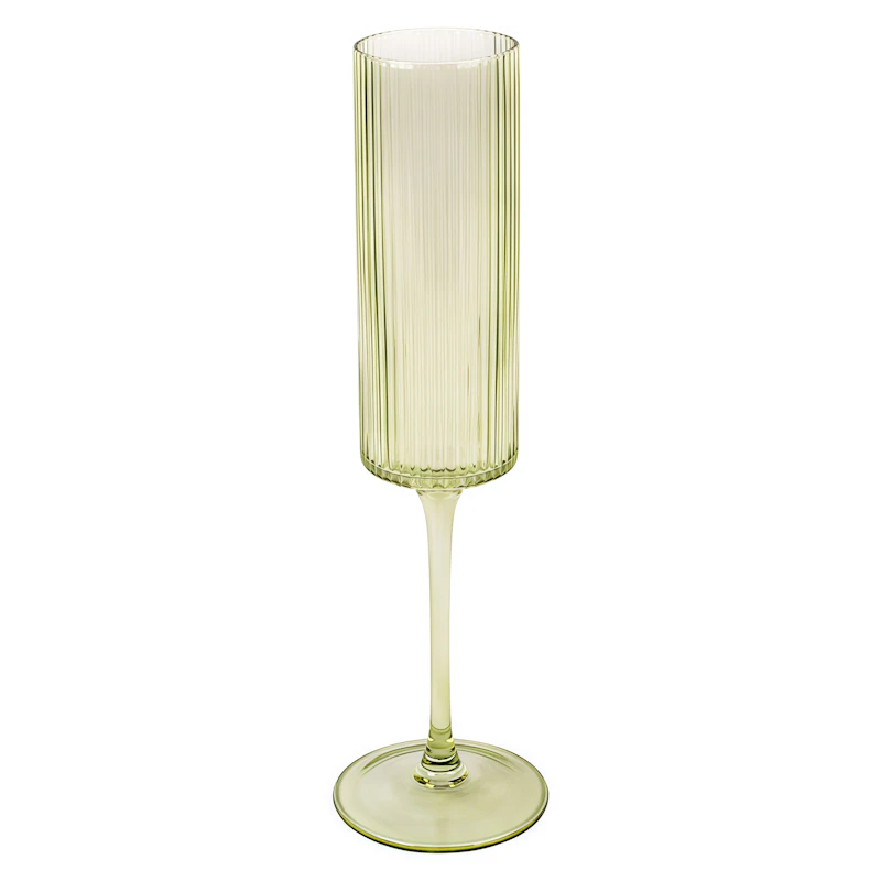 Бокал для шампанского "Осака" салатовый