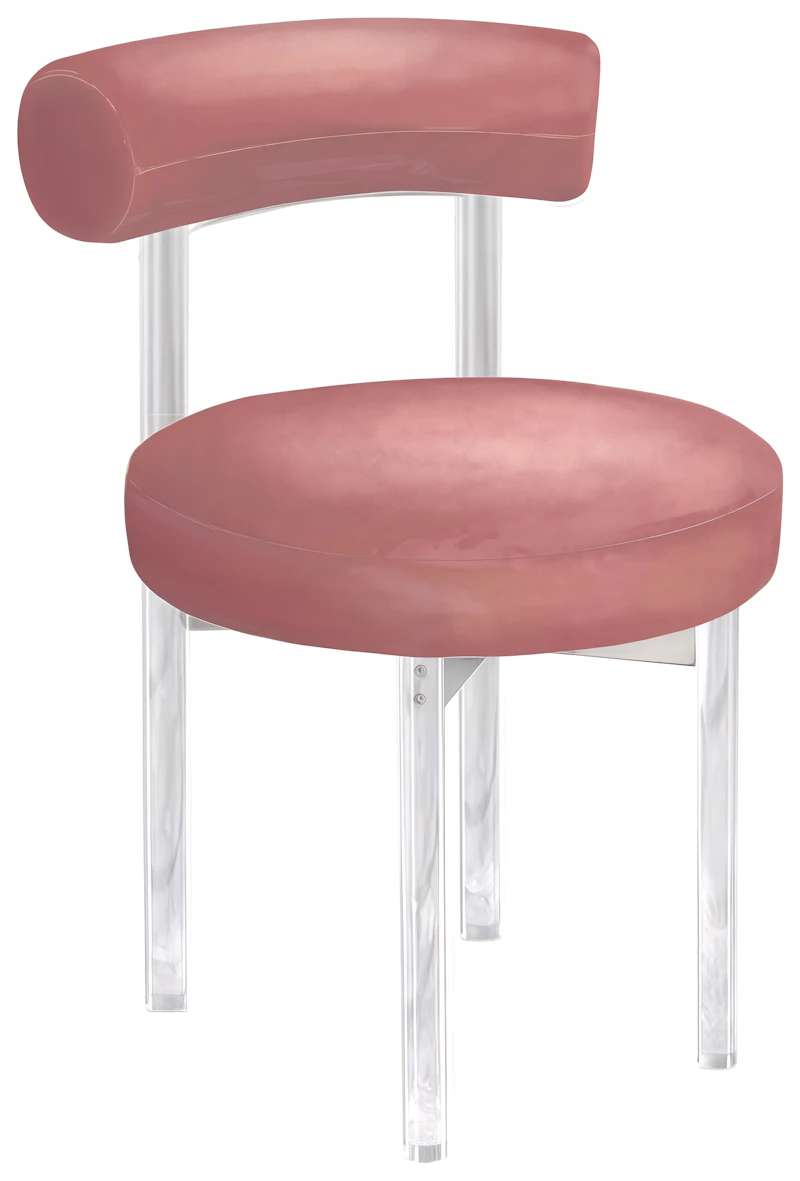 Стул Токио нежно-розовый