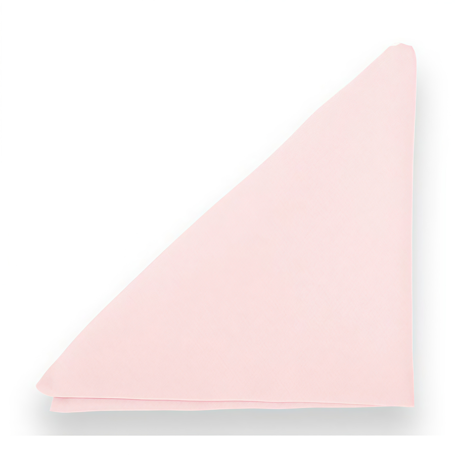 Салфетка полиэстер нежно-розовая - Фото миниатюра 1