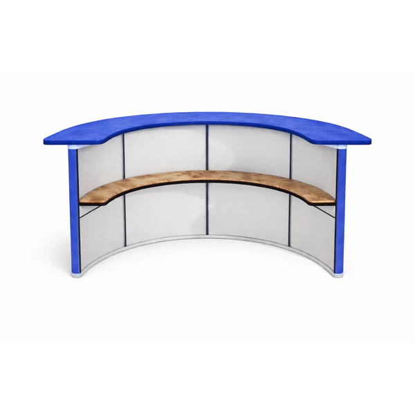 Барная стойка  "Луна" синий бархат - Фото 3