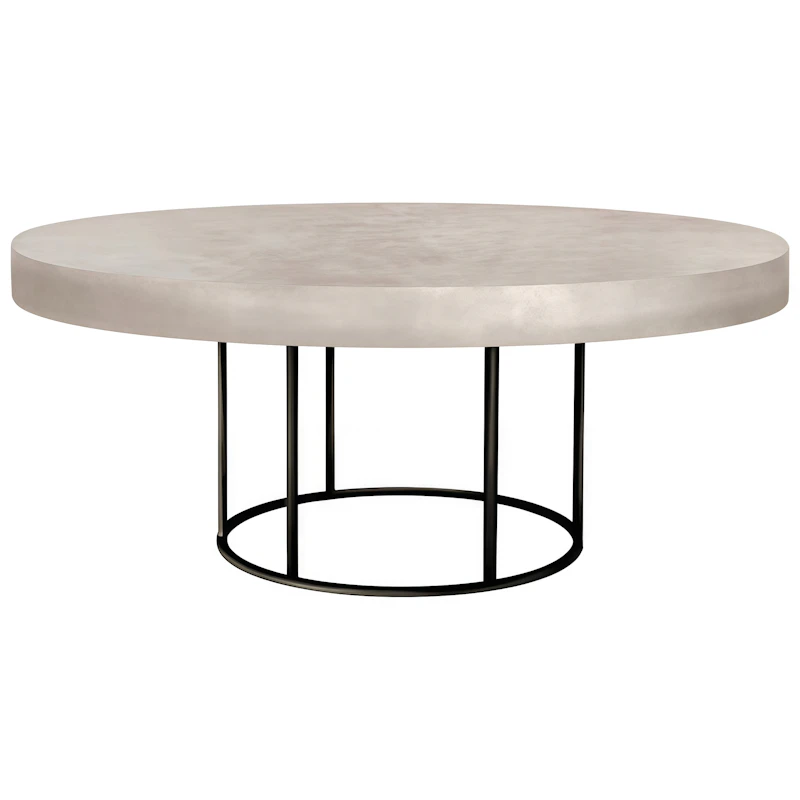 Стол "Лофт" черный светло-бежевый