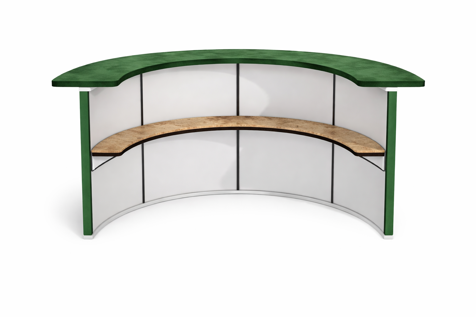 Барная стойка  "Луна"  травяной бархат