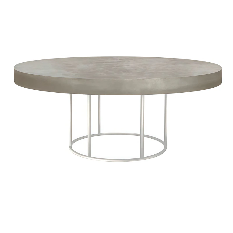 Стол "Лофт" белый  кофе с молоком