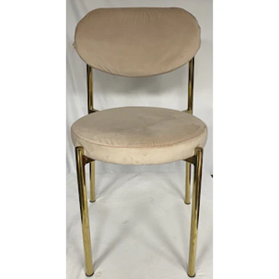 Стул Монако золото светло-бежевый - изображение 2