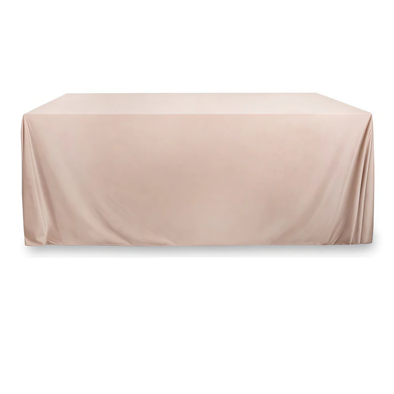 Скатерть бархат капучино прямоугольная