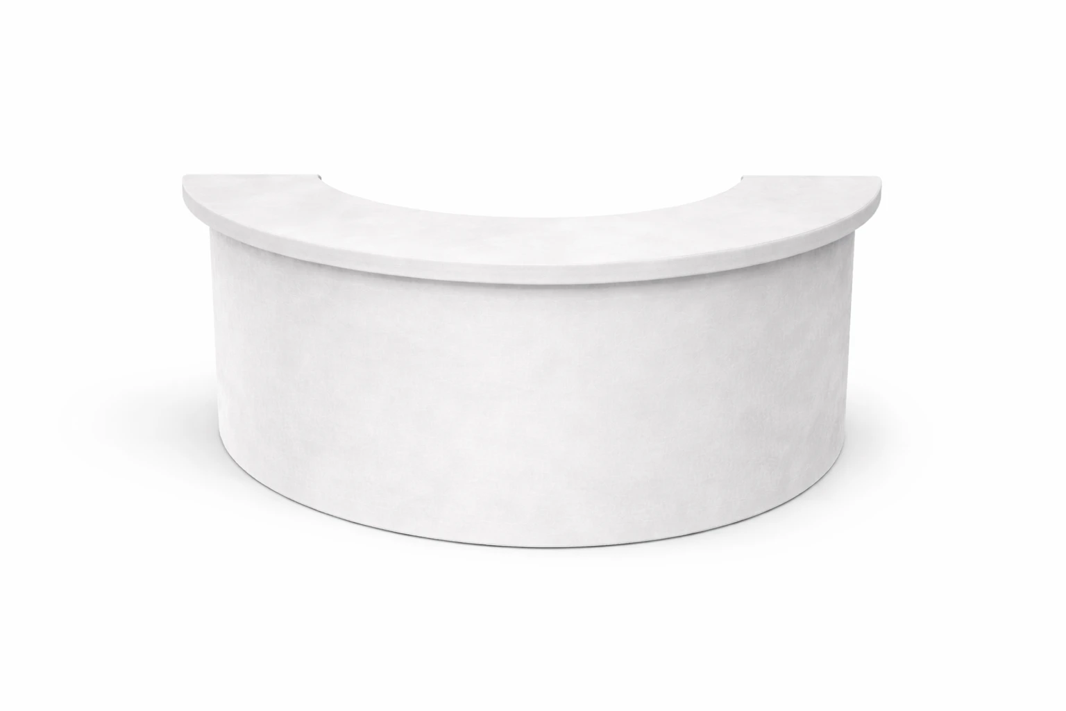 Обивка для барной стойки  "Луна"  белый бархат