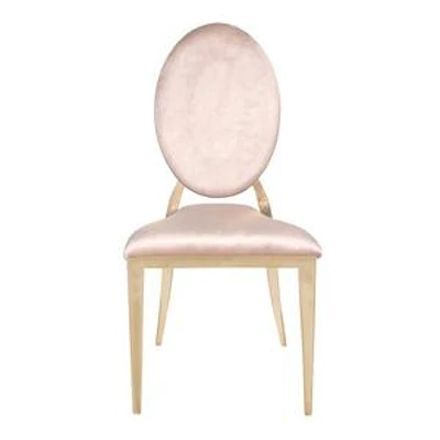 Стул «Вашингтон» золото, бежевый бархат - изображение 2