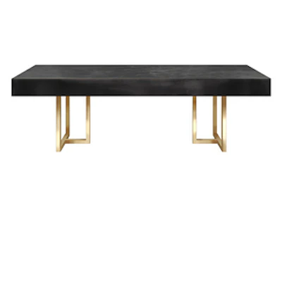 Стол "Лофт Голд" черный - изображение 1
