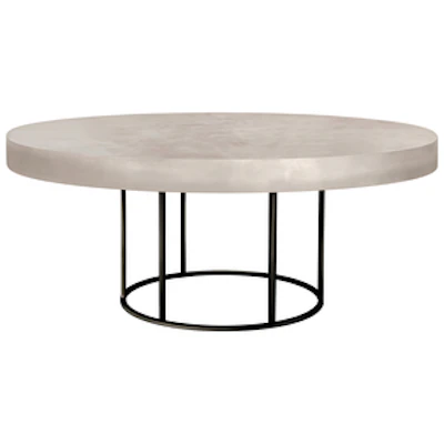 Стол "Лофт" черный светло-бежевый - изображение 1