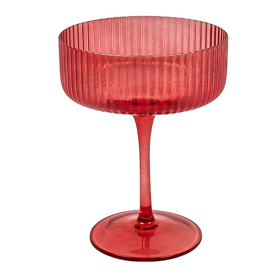 Креманка "Осака" рубиновая - Фото миниатюра 1