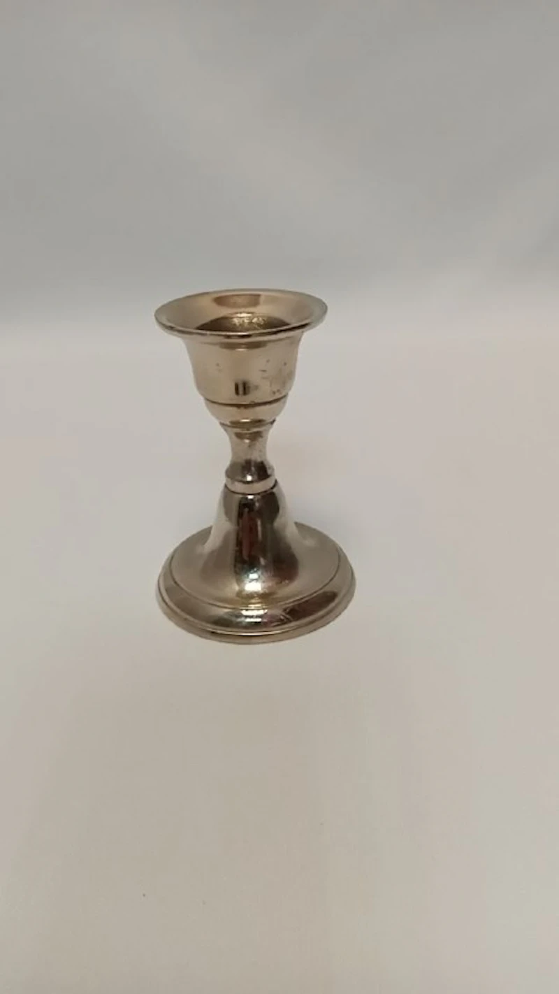 Подсвечник серебряный №1