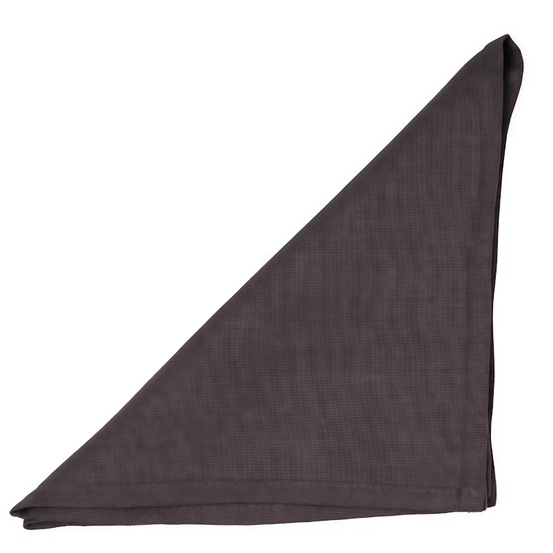 Салфетка из льна графитовая