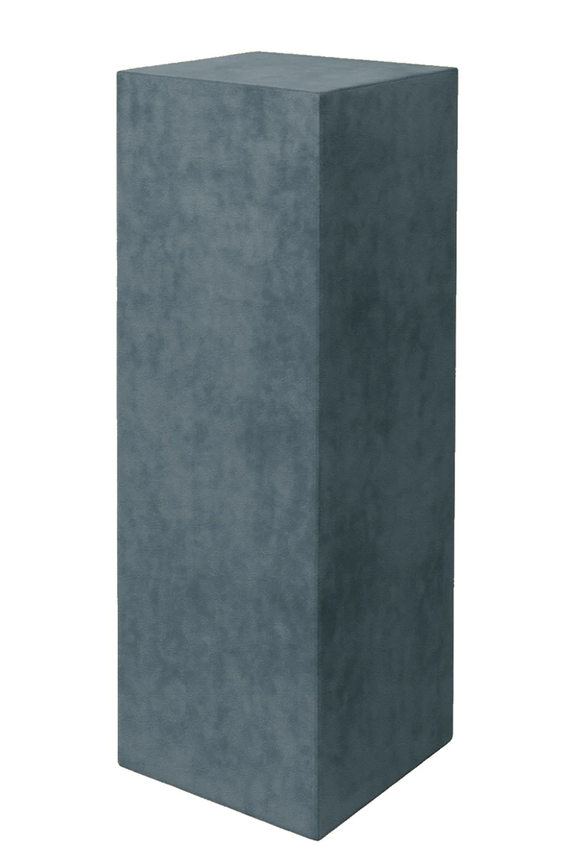 Колонна 100 см с чехлом серо-голубая