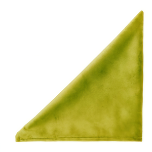 Салфетка бархатная оливковая