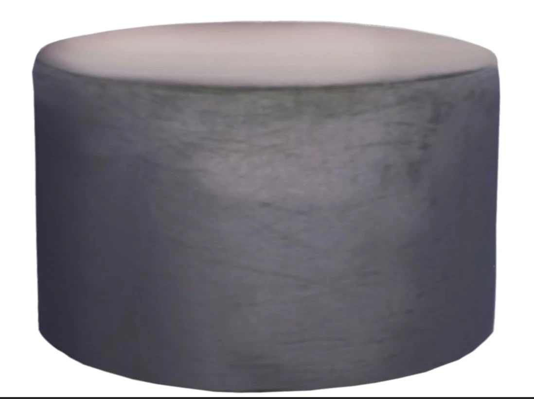 Чехол на пуф maxi Темно серый 