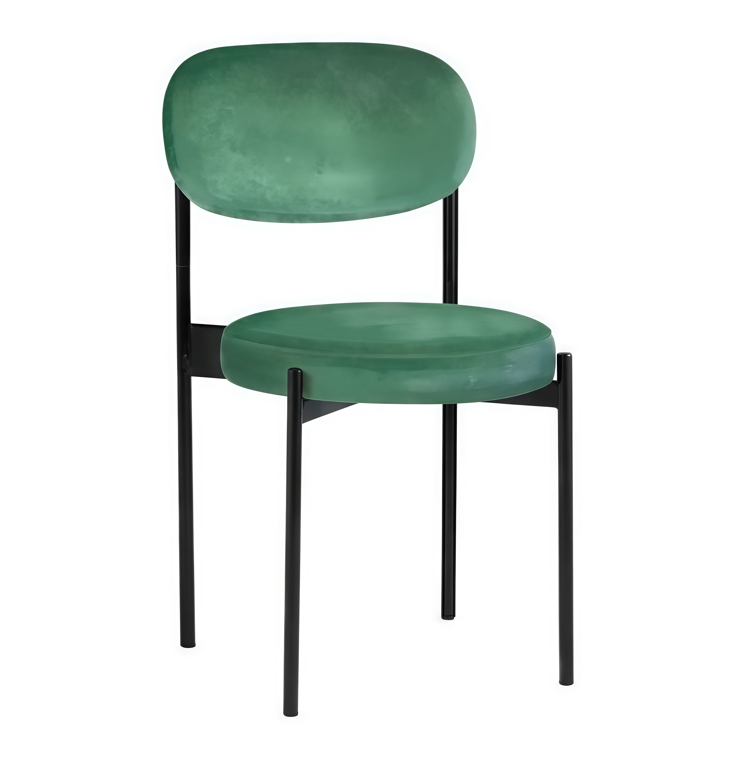 Стул Monaco черный изумрудный