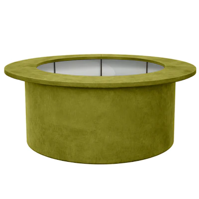 Барная стойка "Луна" 360 оливковый бархат