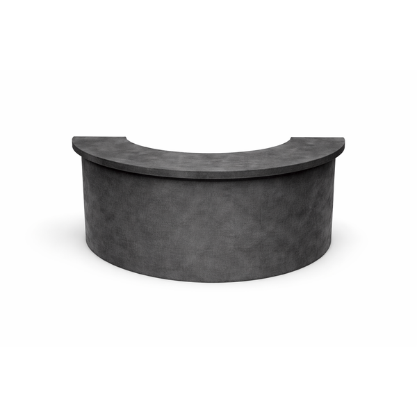 Барная стойка  "Луна" графитовый бархат