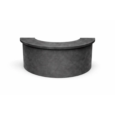 Барная стойка  "Луна" графитовый бархат