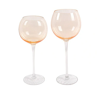 Набор бокалов "Рона" персиковый - изображение 1