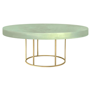 Стол "Лофт" золото травяной