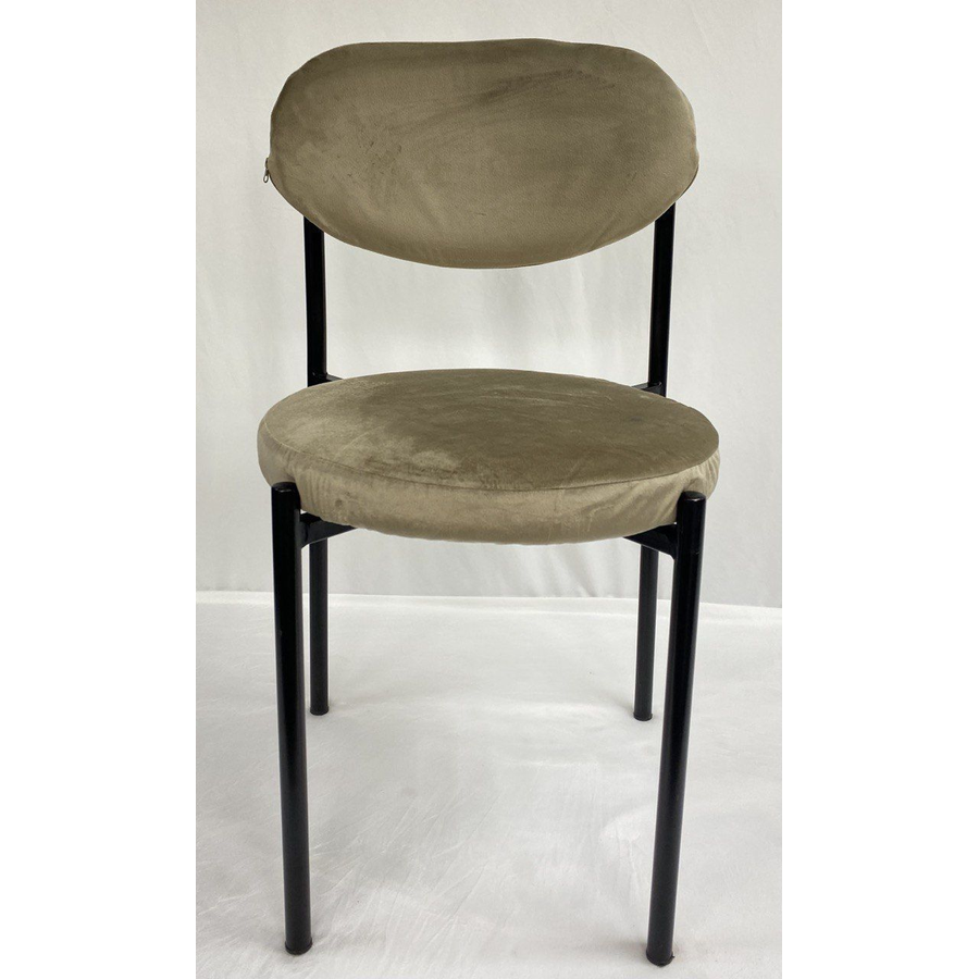 Стул Монако черный  кофе с молоком - Фото миниатюра 2