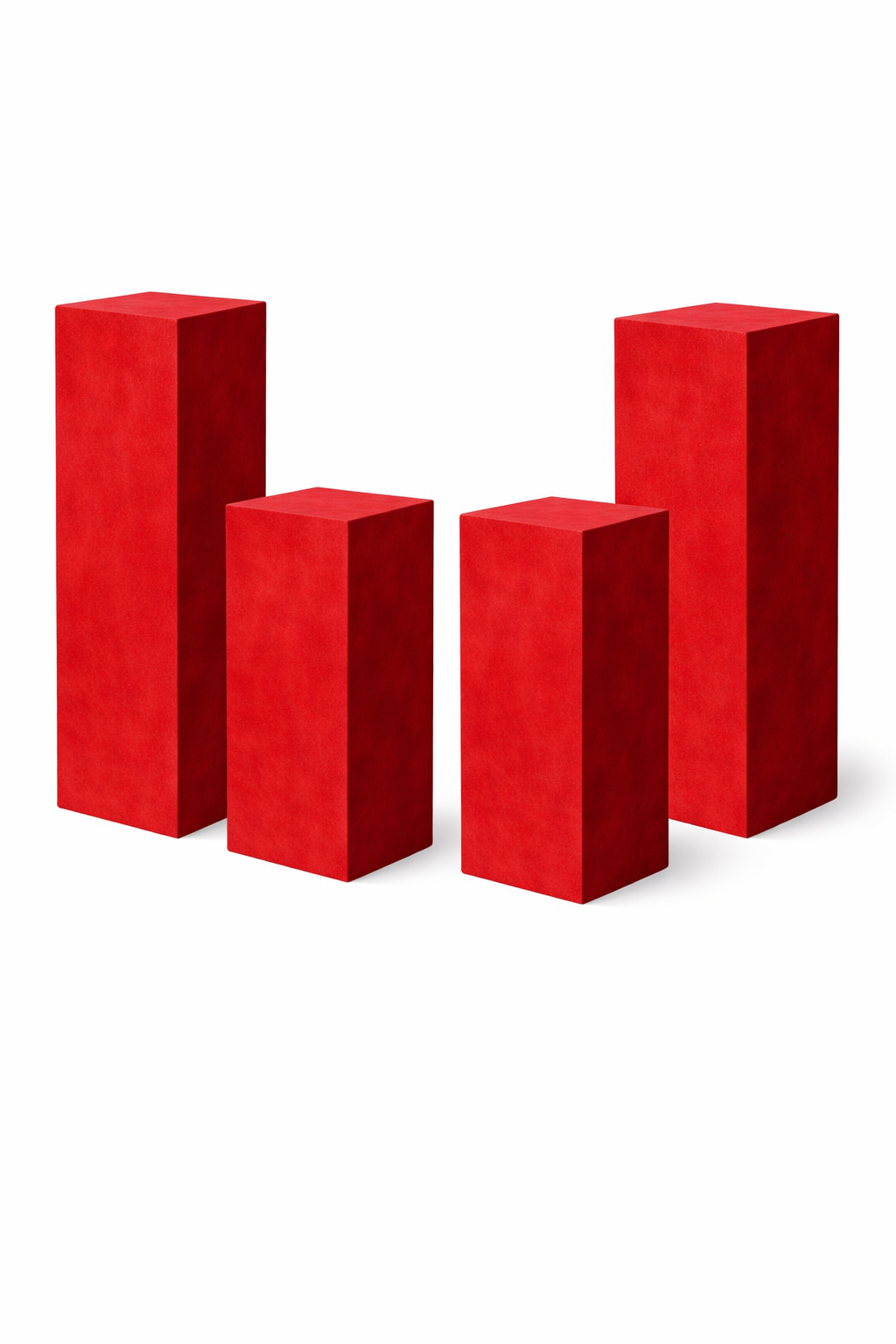 Набор колонн алый