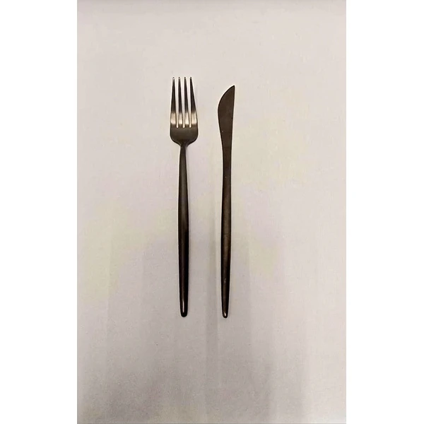 Столовые приборы Тотал блэк - Фото 2