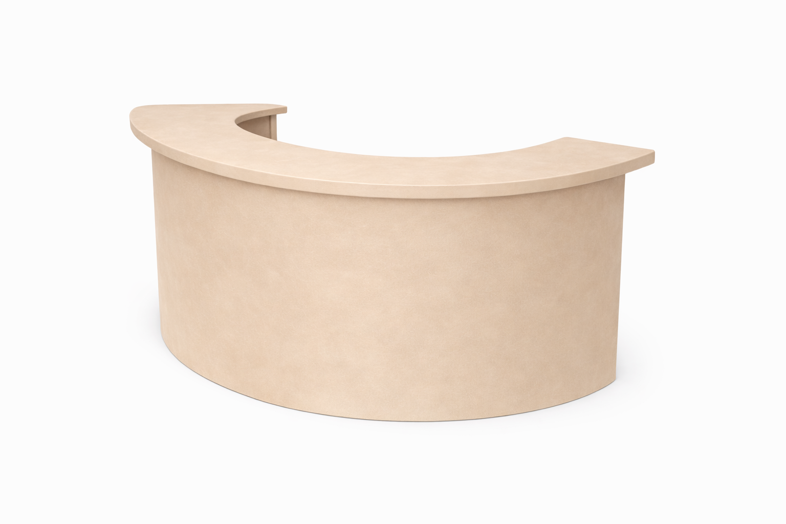 Барная стойка "Луна" 360 кремовый бархат