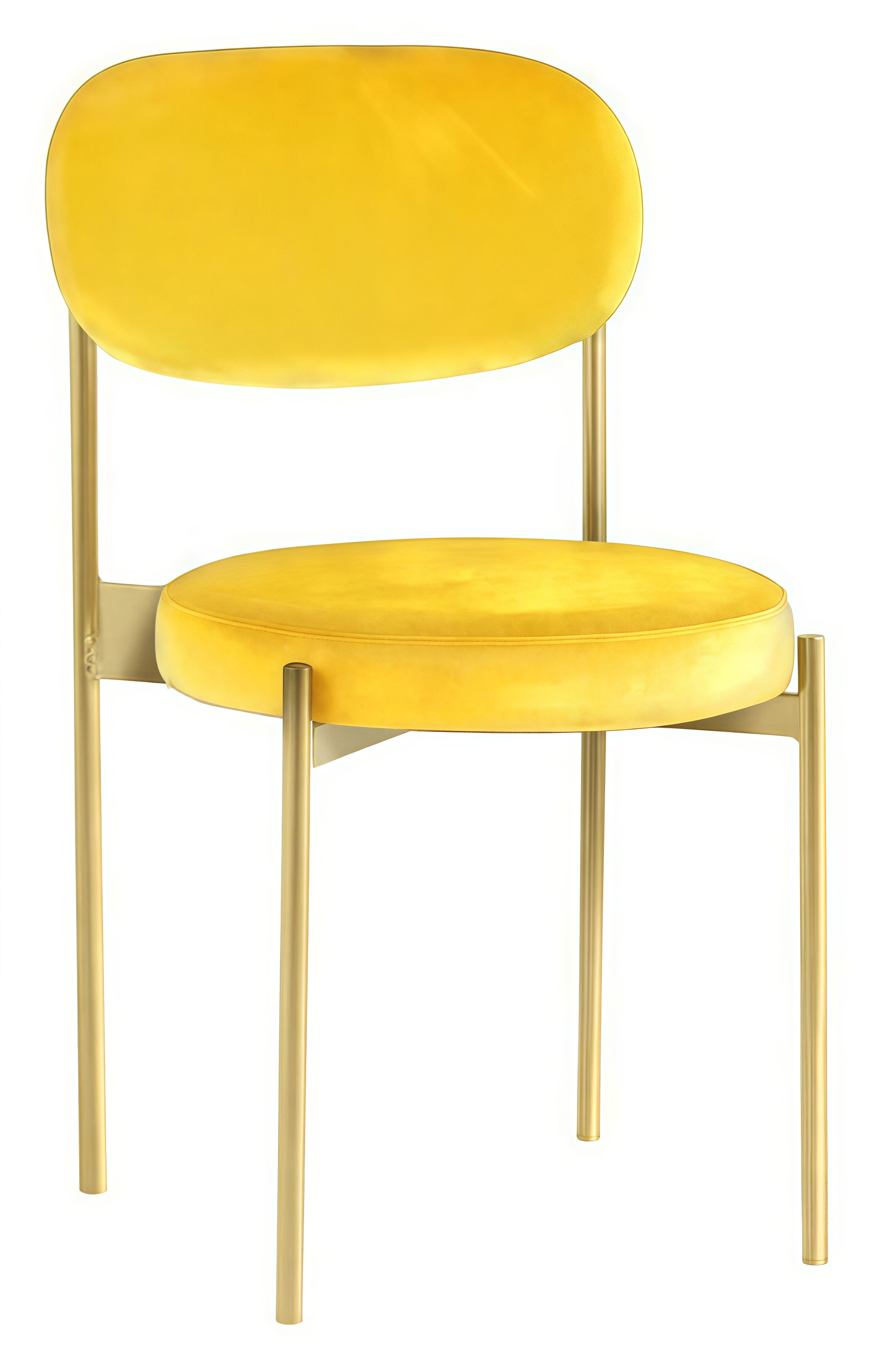 Стул Монако золото лимонный