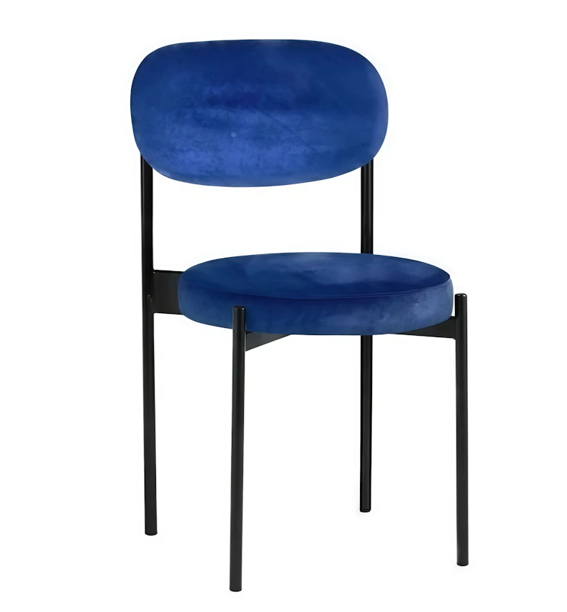 Стул Монако черный чернильный