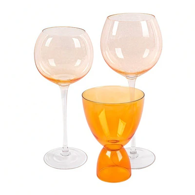 Набор бокалов "Рона & Ми Ми" янтарный - изображение 1