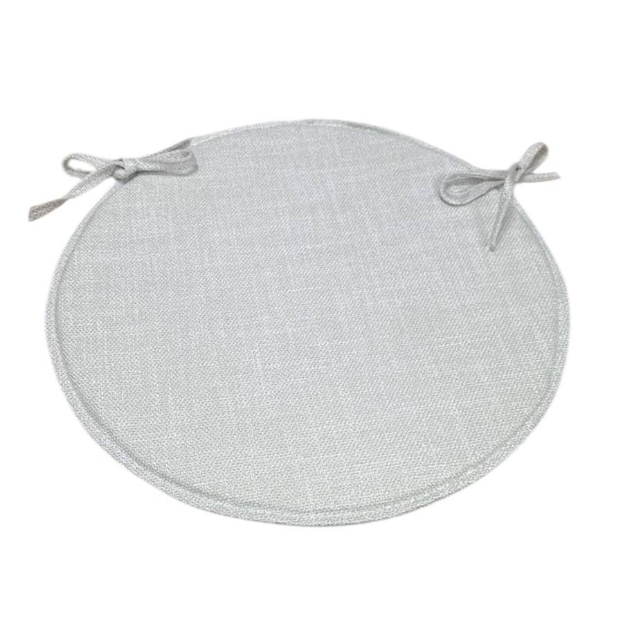 Подушка на стул Люми серая - Фото миниатюра 1