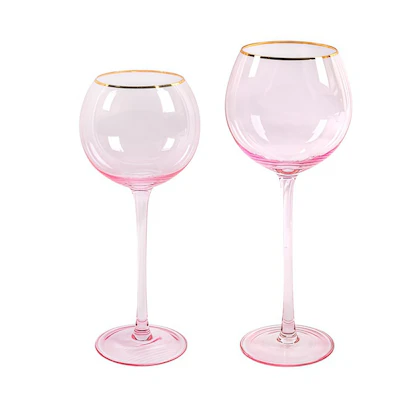 Набор бокалов "Рона" нежно-розовых - изображение 1