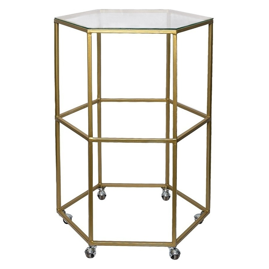 Стол для торта "Техно" золото - Фото миниатюра 1