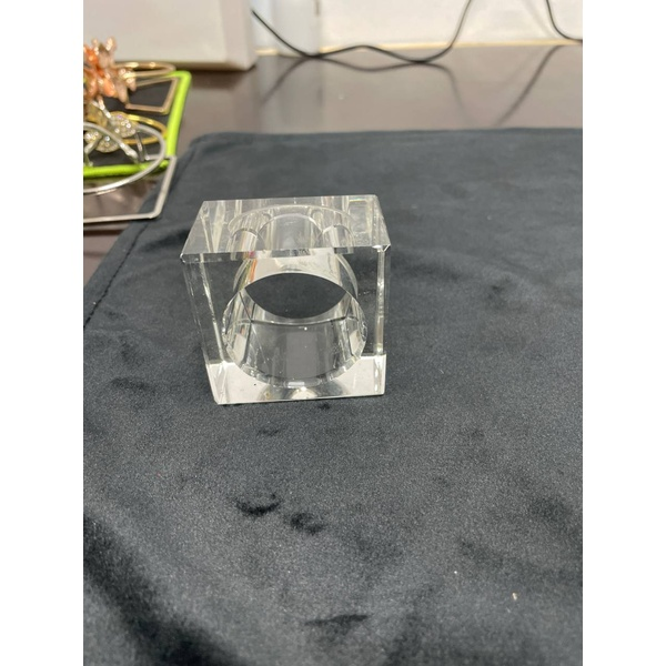 Кольцо для салфеток прозрачное "Кристалл" - Фото 2