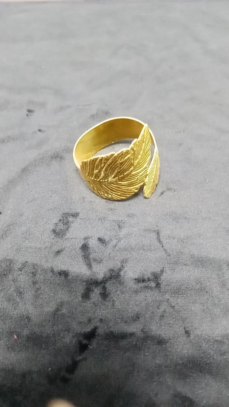 Кольцо  Золотой Лист