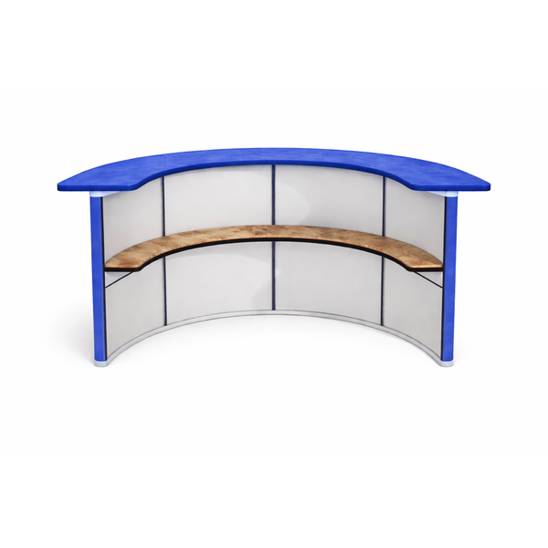 Барная стойка  "Луна"  синий бархат - изображение 3