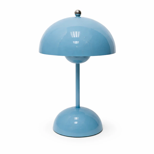 Лампа "Фликер" светло-голубой - Фото 1