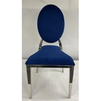 Стул «Вашингтон» серебро, чернильный бархат - изображение 3