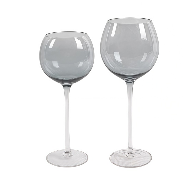 Набор бокалов "Рона" дымчатые