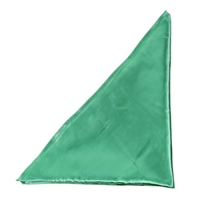 Салфетка атласная зеленая - изображение 1
