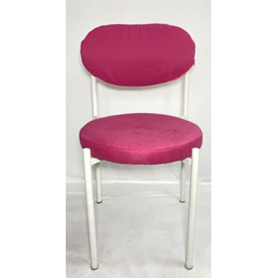 Стул Монако белый глубокий розовый - изображение 2