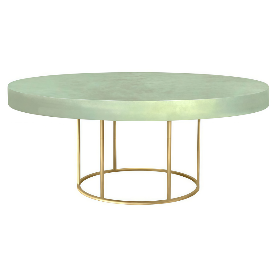 Стол "Лофт" золото травяной - Фото миниатюра 1