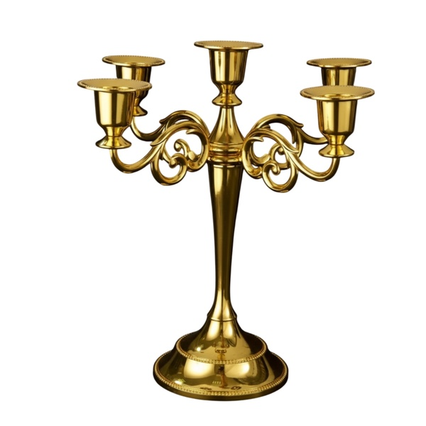 
Канделябр 5 рожков "Классика" золото