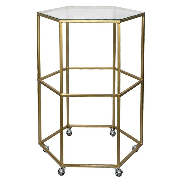 Стол для торта "Tehno" золото