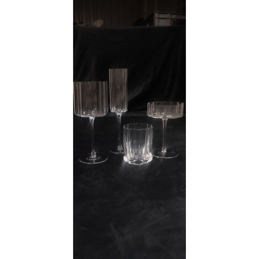 Набор бокалов "Флорал" кристалл - Фото миниатюра 3