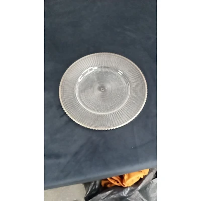 Подстановочная тарелка "Техно" с серебряной окантовкой - изображение 4